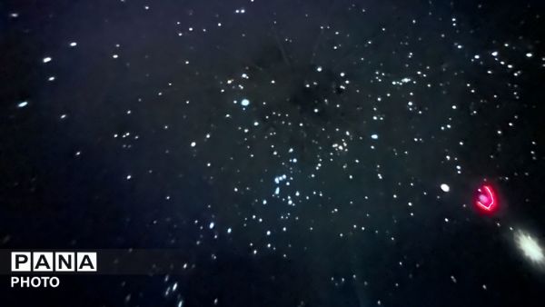 برگزاری اردوی علمی نجوم در دبیرستان پروین اعتصامی حاجی آباد