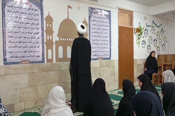 زنگ نماز در روز اول ماه مهر ۱۴۰۴در دبیرستان شهید مجید دهنوی نیشابور 