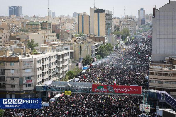 تشییع شهدای اقتدار در تهران - 3