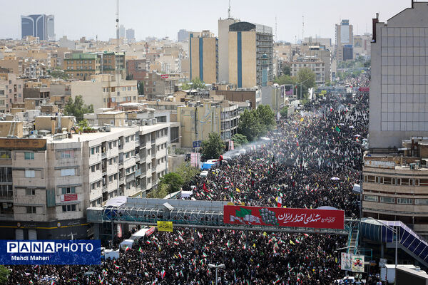 تشییع شهدای اقتدار در تهران - 3