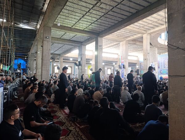 نماز جمعه در نخستین روز از ماه محرم در نیشابور 