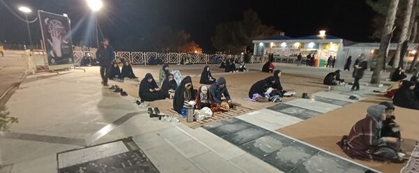 مراسم احیای شب نوزدهم رمضان در امام زاده سید عباس شهرستان بجنورد استان خراسان شمالی