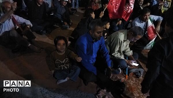 شب های مقاومت در بلوار فضل نیشابور 