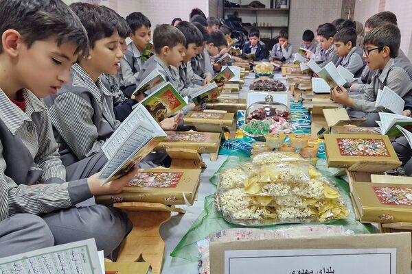 یلدای مهدوی در دبستان بانو ابوالوفا ناحیه دو شهرری 