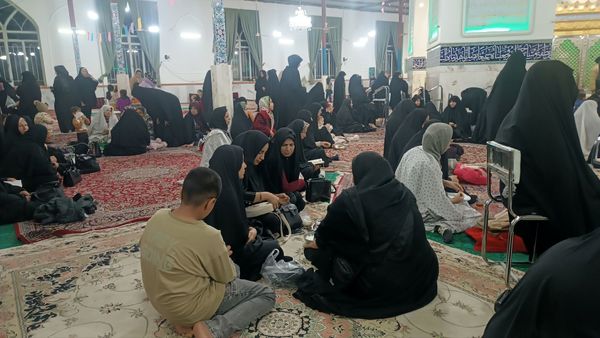  محفل انس با قرآن در امامزاده سید محمد (ع) کاشمر