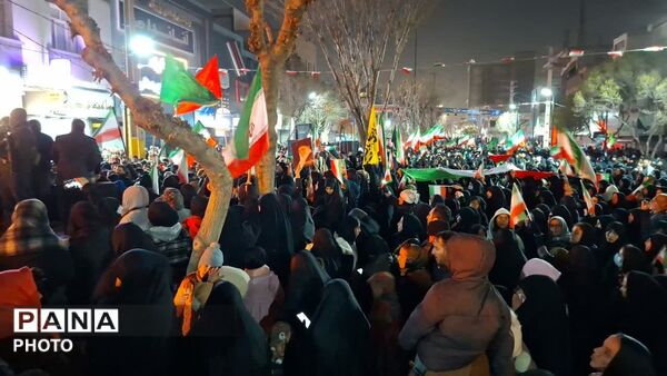 اجتماع باشکوه مردم شهرستان فردیس در چهارمین روز شهادت امام قائد 