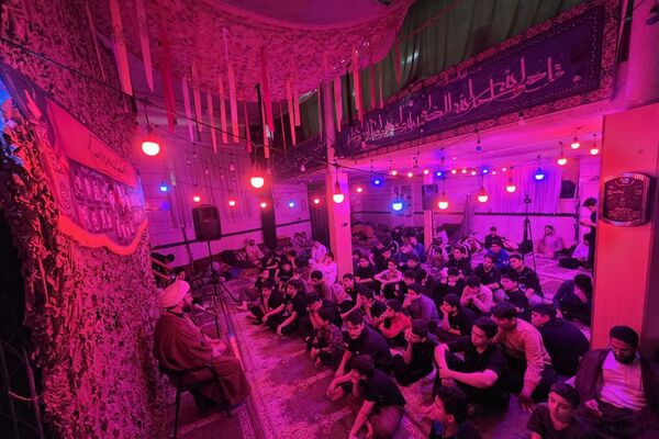 مراسم اختتامیه اعتکاف دانش آموزی در ناحیه دو شهرری 