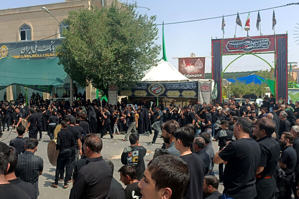 آیین‌های عاشورایی در شهر صغاد