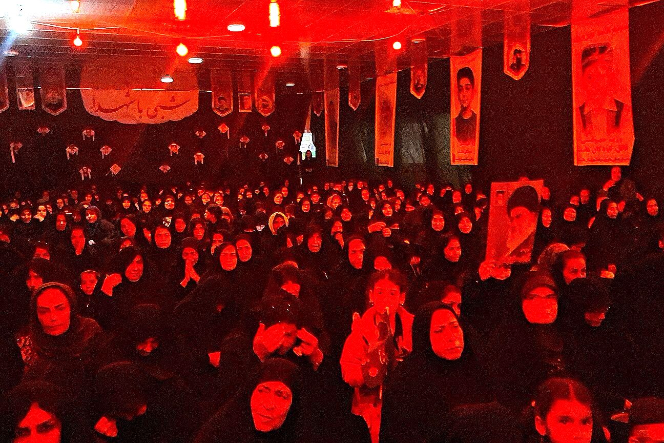 مراسم سوگواری شهادت رهبر معظم انقلاب اسلامی آیت الله امام خامنه ای (ره) در باشت