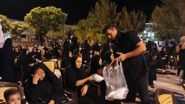 برگزاری مراسم عزاداری شب ششم ماه‌محرم در شهر نیم‌‌ور