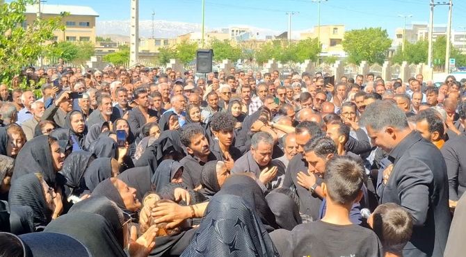 مراسم وداع با هنرمند مردمی، زنده‌یاد محسن هادی‌پور