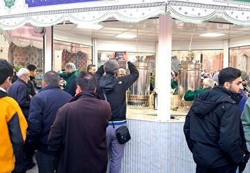 جشن میلاد امام جواد(ع) در امامزاده حسین برگزار شد