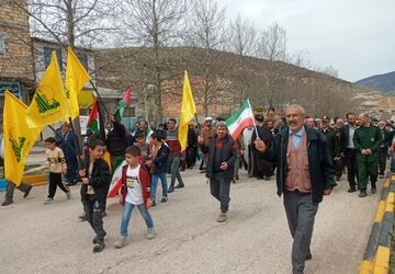 راهپیمایی روز جهانی قدس در کیاسر
