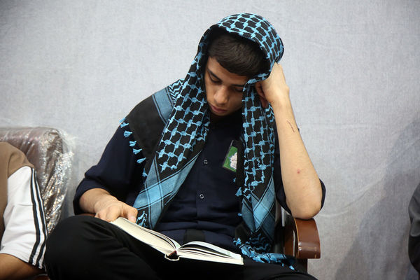 اعتکاف خادمان نوجوان حرم حضرت معصومه(س)