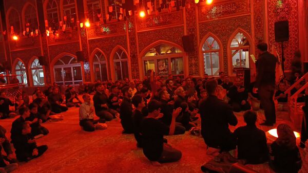 برگزاری مراسم شب سوم عزاداری اباعبدالله(ع) در تکیه ابوالفضلی نیشابور