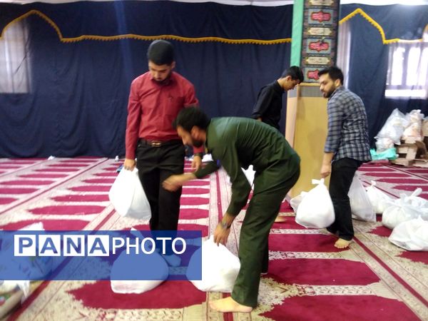 رزمایش کمک مومنانه در شهر یزد 