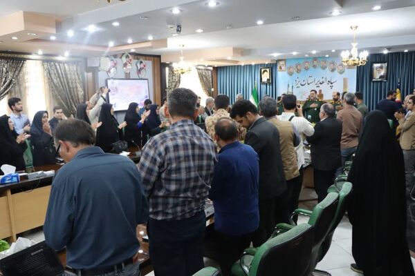 نشست خبری فرمانده سپاه الغدیر یزد