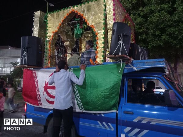 حماسه حضور مردم میناب در جشن عید غدیر
