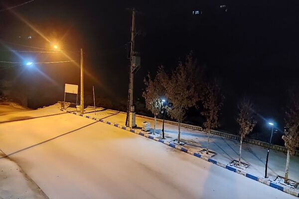 جلوه زمستانی طبیعت شهر بار نیشابور 