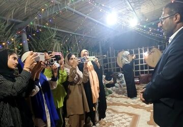 تلفیق آموزش و تفریح خبرنگاران پانا میناب 