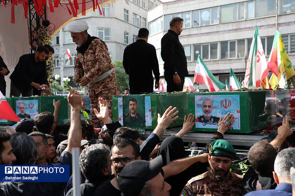 تشییع شهدای اقتدار در تهران - 2