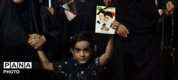 مراسم راهپیمایی و عزاداری برای تشییع رهبر شهید در گچساران 