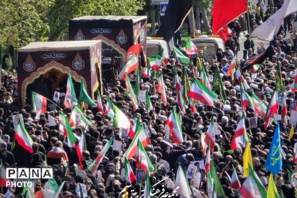 شهر قدس میزبان پیکر ۸ شهید سرافراز
