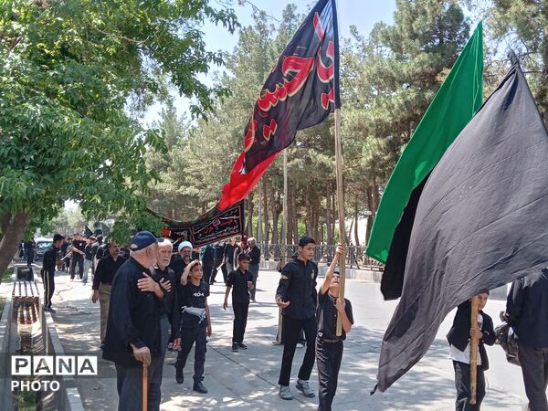 مراسم عزاداری مسجد پنج تن در روز عاشورای حسینی