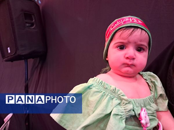 مراسم شیرخوارگان حسینی در حسینیه عاشقان ثارالله قائمشهر