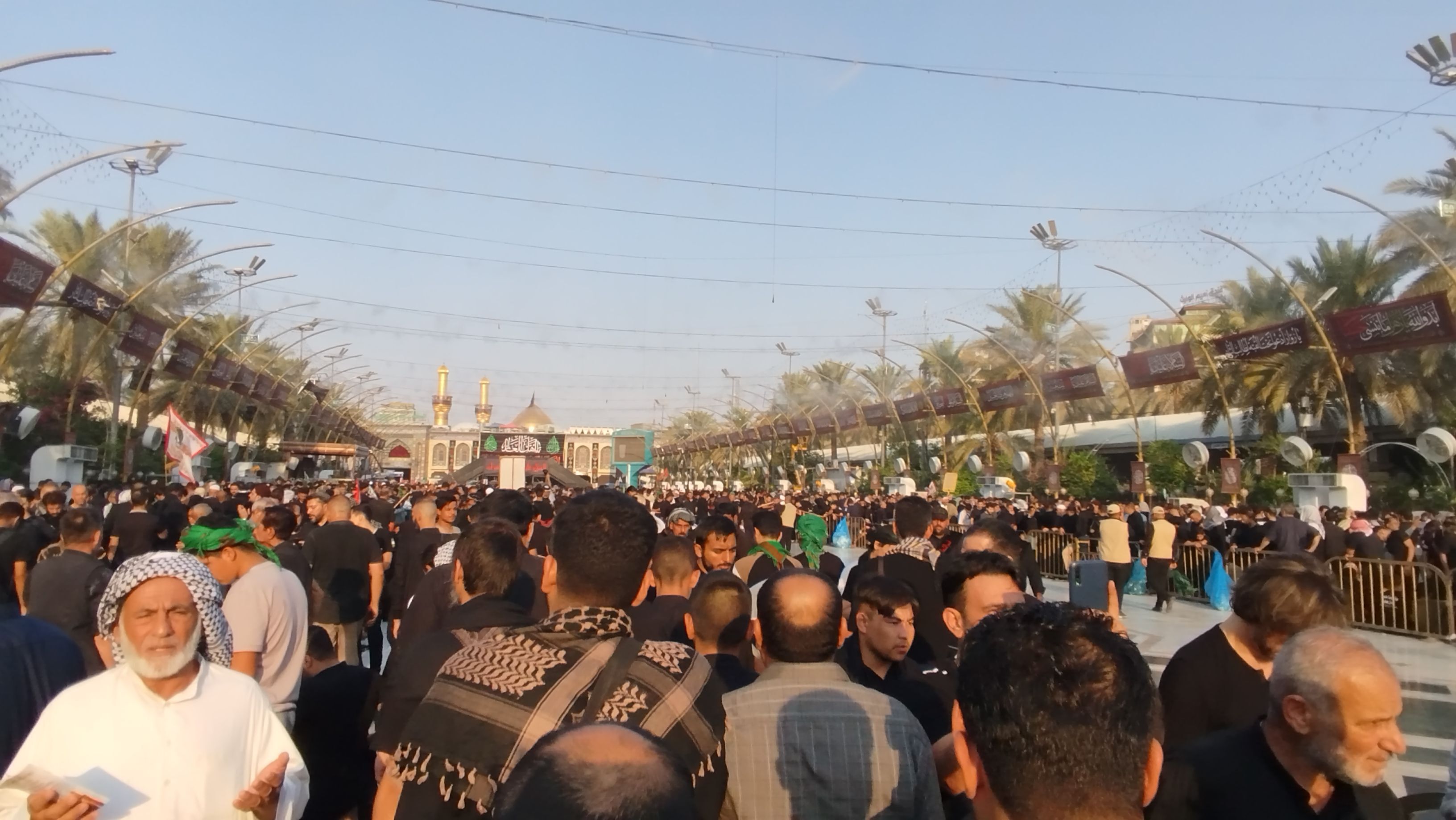 دانش‌آموز خبرنگاران پانا در اربعین کربلای معلی
