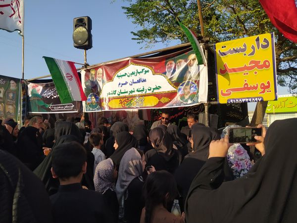 پیاده روی جاماندگان اربعین در کاشمر