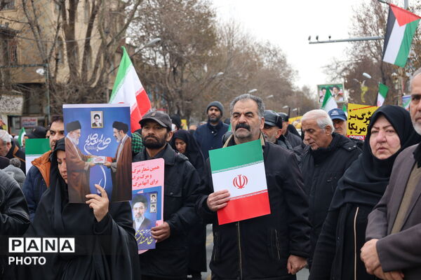 راهپیمایی روز جهانی قدس در آذربایجان غربی