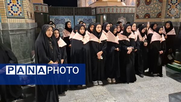 اعزام دانش‌آموزان هادی‌شهری به مشهد مقدس