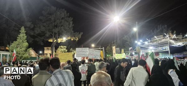 دویست و سی و دومین موج از اجتماعات شبانه در کاشمر 