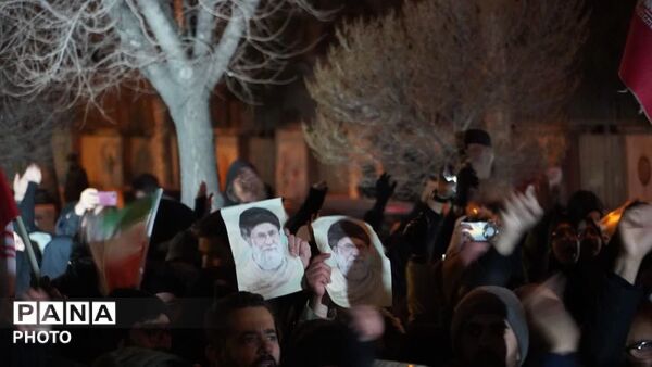 اجتماع باشکوه مردم شهرستان فردیس در چهارمین روز شهادت امام قائد 