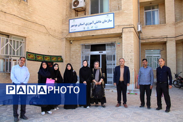 اعزام دانش‌آموزان پیشتاز استان بوشهر به مشهد مقدس