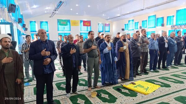 اجتماع بزرگ مردم دیشموک در محکومیت شهادت مظلومانه سید حسن نصرالله