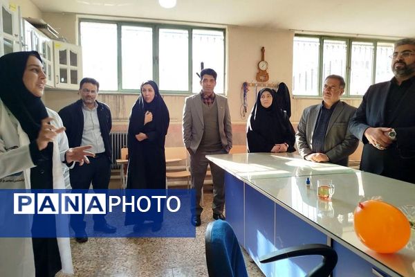 بازدید فرماندار و شورای شهرقدس از پژوهش‌سرای دکتر حسابی