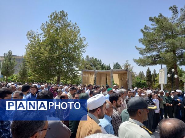 اجتماع مردم کاشمر در سرکوب رژیم صهیونسیتی 