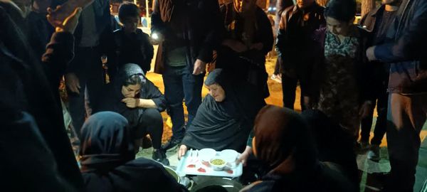 احیای شب بیست و سوم در گلزار شهدای یاسوج