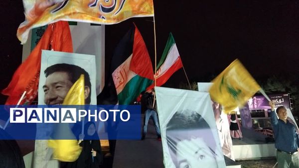 تجمع مردمی حمایت از جبهه مقاومت و مردم قهرمان غزه و لبنان