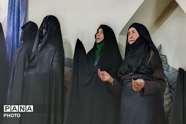 مراسم شهادت قائد امت در شهر بار نیشابور