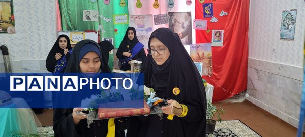 افتتاح مدرسه انقلاب در دبیرستان پردیسان آشخانه