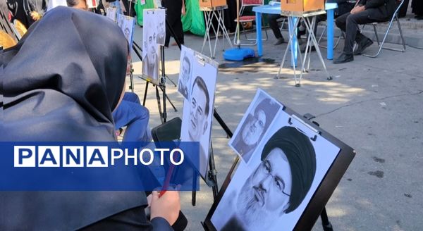 راهپیمایی ۱۳ آبان در شهرستان آباده 