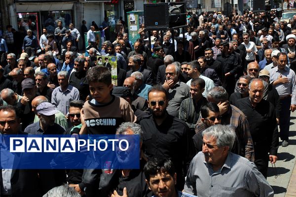 حرکت دسته عزاداری رحلت امام خمینی 