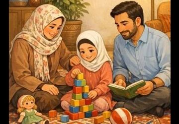 وقتی نام پدر و مادر اشک را مهمان نگاه‌ها می کند