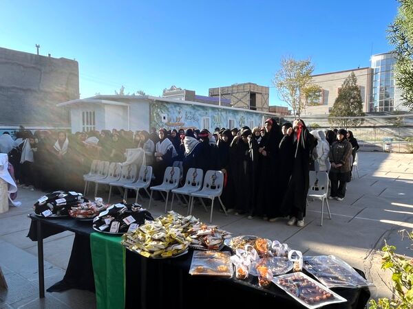  عزاداری به مناسبت دهه فاطمیه در مدرسه شهید محمدی پور خلیل آباد 