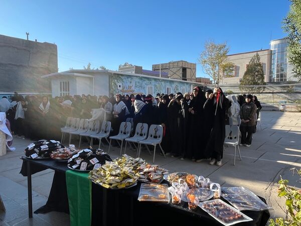  عزاداری به مناسبت دهه فاطمیه در مدرسه شهید محمدی پور خلیل آباد 