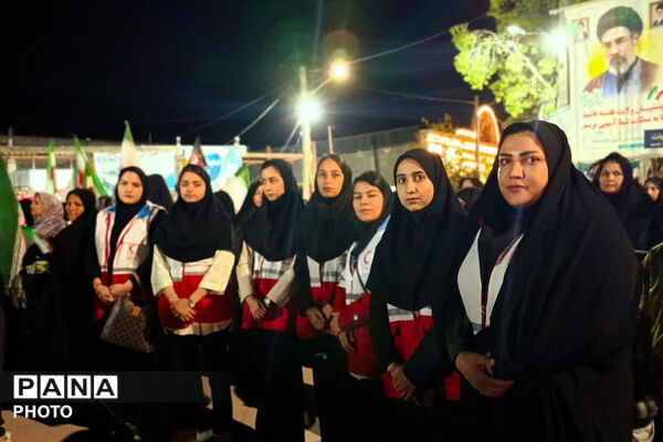 حضور شهروندان شهرستان مانه در اجتماعات شبانه 
