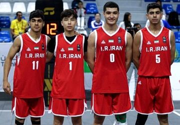 صعود مقتدرانه پسران بسکتبال ۳ نفره ایران به یک‌چهارم نهایی
